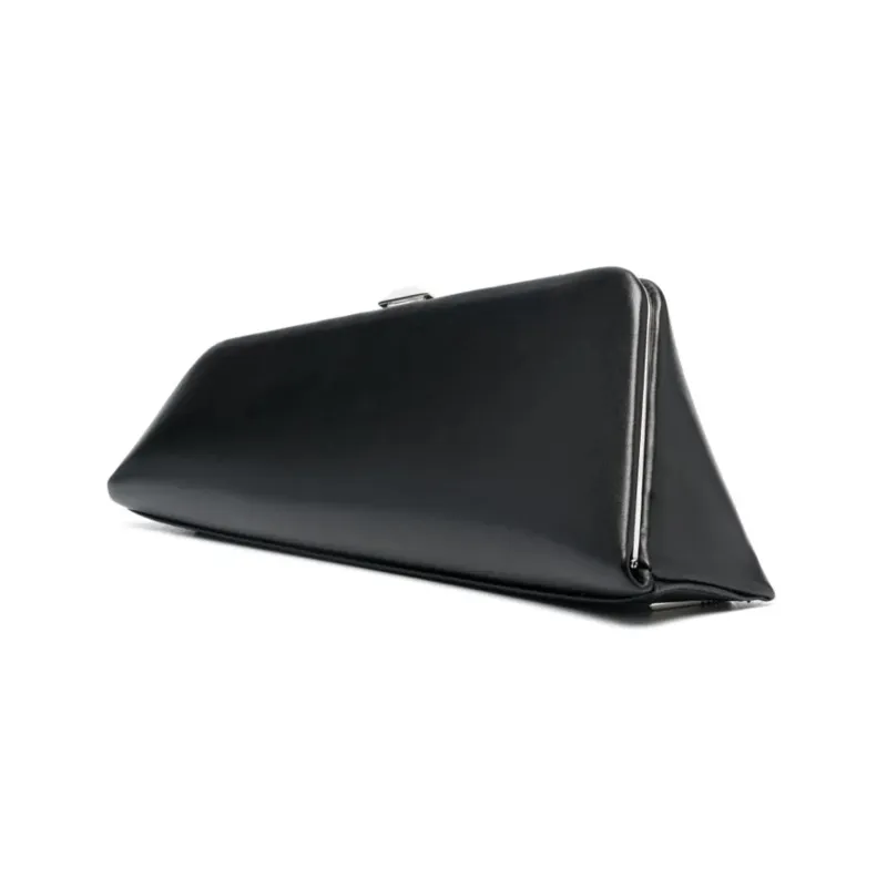 The Attico 8.30PM Leather Clutch Bag-1