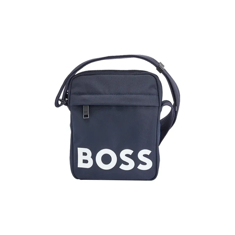 HUGO BOSS Recycled Polyester Shoulder Bag Crossbody Bag Regular Men's Dark Blue-0