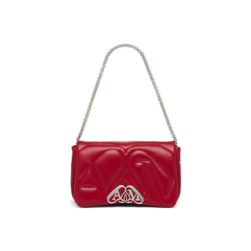 Alexander McQueen Calfskin Handbag, Shoulder Bag, Crossbody Bag Mini Womens Black