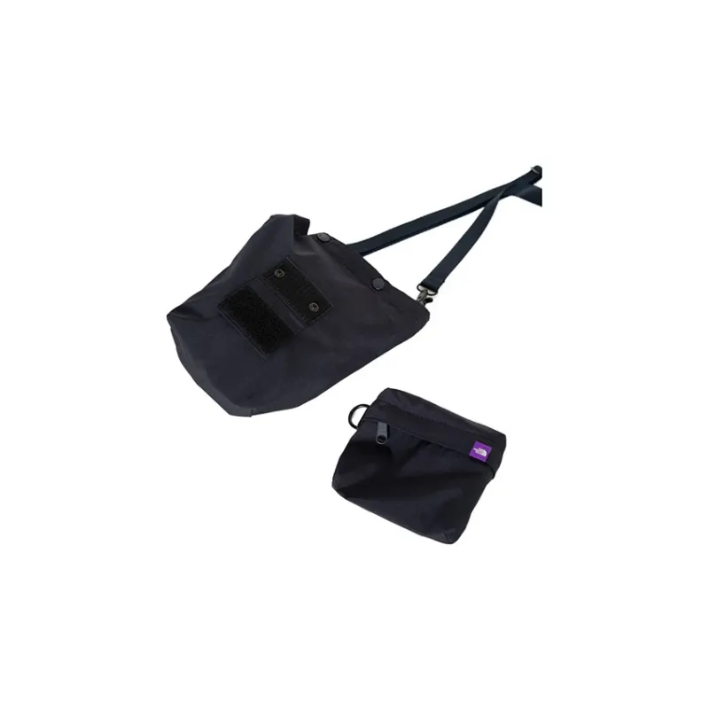 THE NORTH FACE PURPLE LABEL Polyester With Wool Shoulder Bag, Crossbody Bag Regular Unisex Black-3