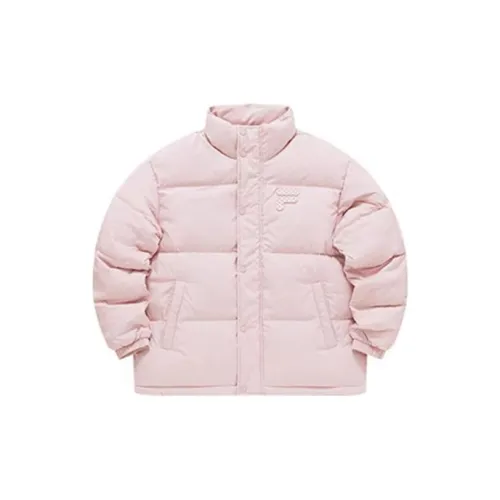 FILA FUSION Down Jackets Unisex Red Pink