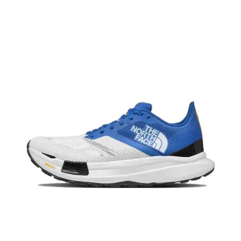 THE NORTH FACE SUMMIT Cushioned Slip Resistant Low Top Running Shoes Men's White/Bright Blue