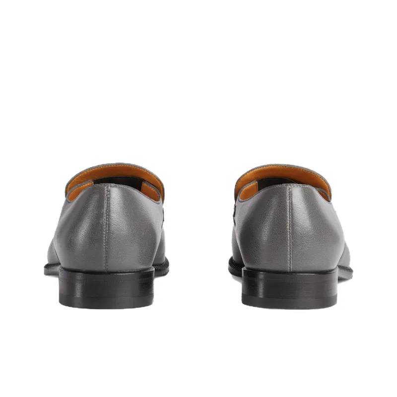 GUCCI Loafers Men Gray-3