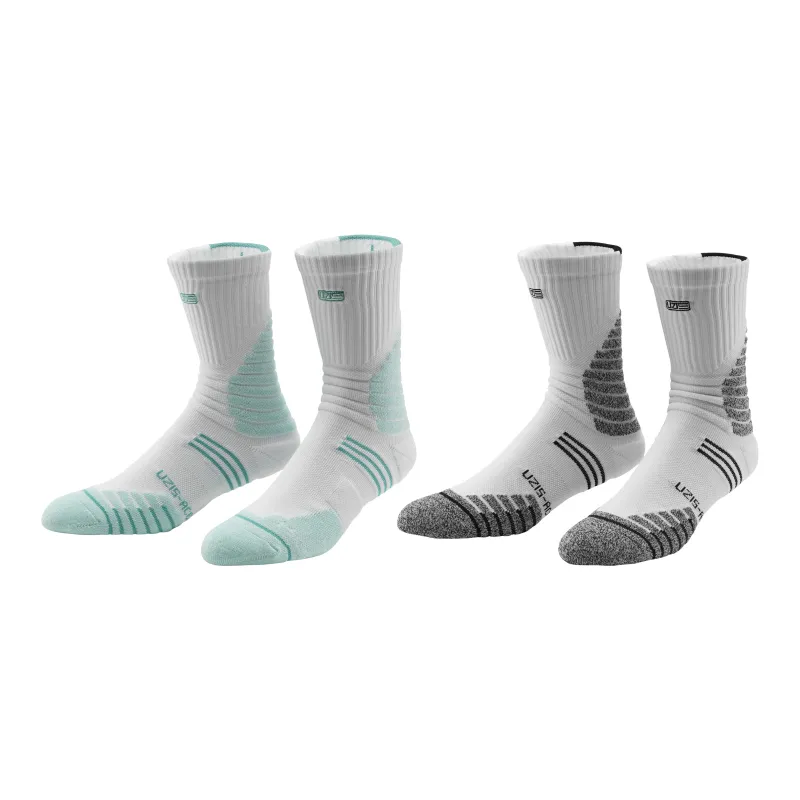 UZIS Mid Calf Socks Unisex Combo Set-14