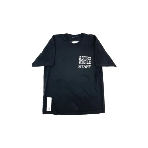 Travis Scott T-Shirts Men Navy Blue