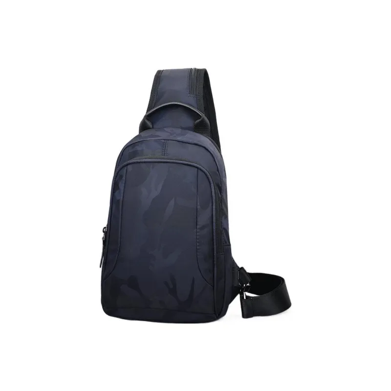 BJIAX Oxford Sling Bag Regular Men's Blue-2