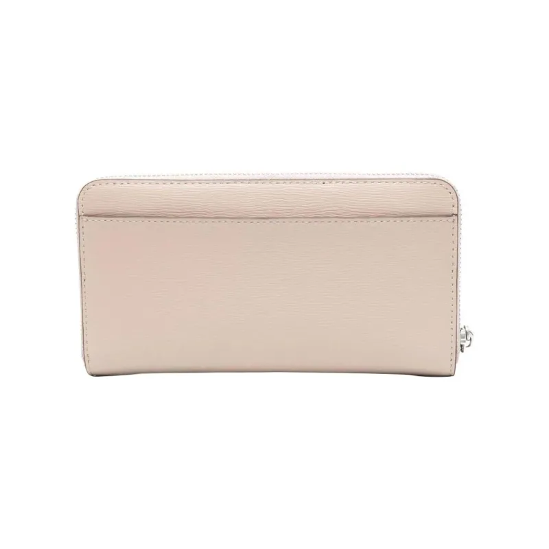 DKNY Calfskin Wallet Regular Women's Light Pink-1