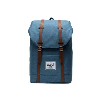 Herschel Nylon Backpack Medium Size Men's Blue
