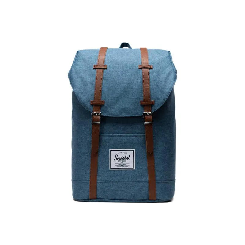 Herschel Nylon Backpack Medium Size Men's Blue-0