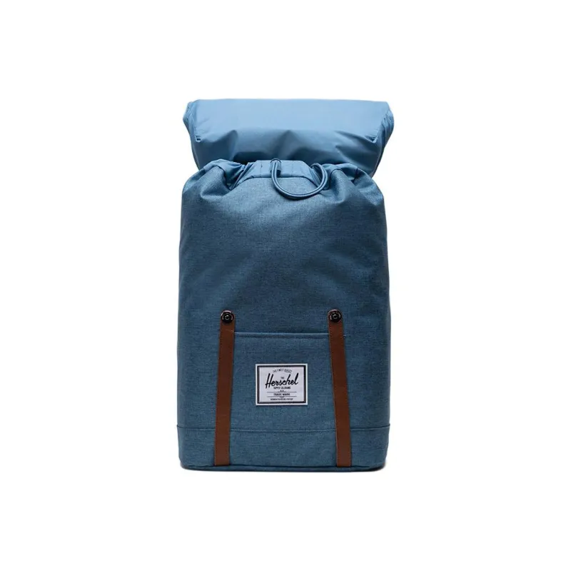 Herschel Nylon Backpack Medium Size Men's Blue-2