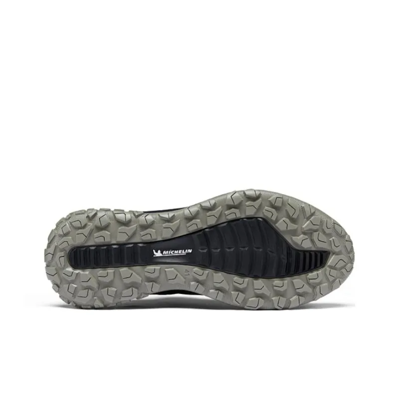 Ecco Otto Series Breathable Low Top Casual Shoes Men's Black Green-3