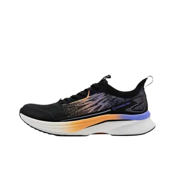 QIAODAN Rapid FW Cushioning Wear Resistant Low Top Running Shoes Men's Black