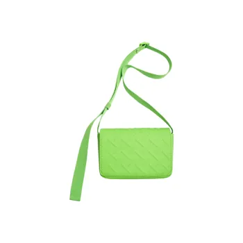 ZARA Polyurethane Shoulder Bag Crossbody Bag Regular Men's Green