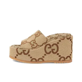 GUCCI Stylish Sandals Women's Brown