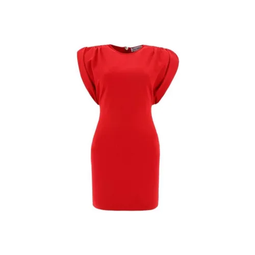 The Attico Short-Sleeved Dresses Women's Red