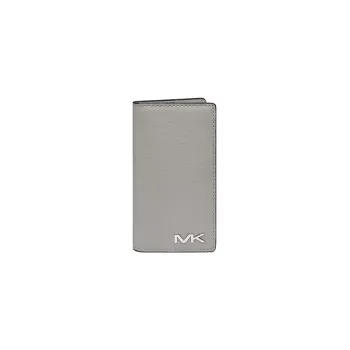 MICHAEL KORS Leather Money Clip Coin Purses Wallets Women's Gray