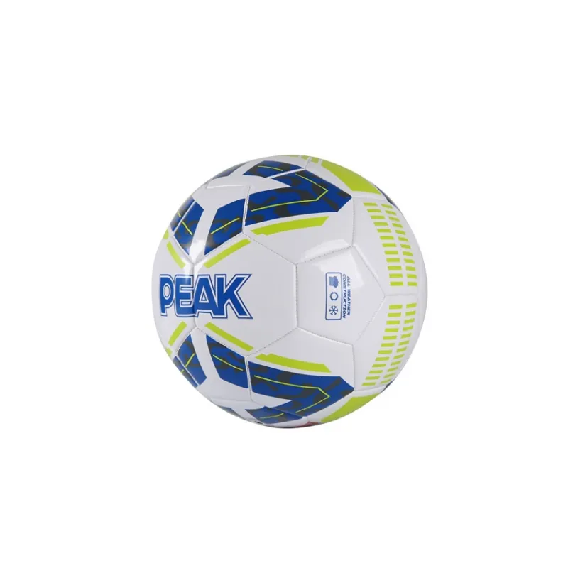 PEAK 4/5 Size Soccer PVC Seamless Thermal bonding Unisex White Blue-3
