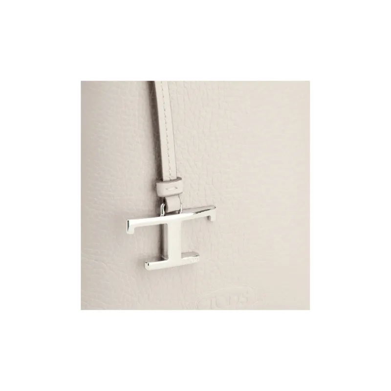 TOD'S T Timeless Pendant Detailed Micro Tote Bag-3