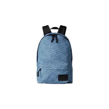 KARL LAGERFELD Denim Backpack Men's Blue