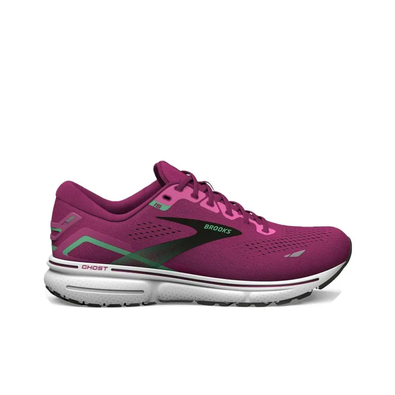 Brooks Adrenaline GTS 23 Cushioned Slip Resistant Low Top Running Shoes Women's Red Pink-1