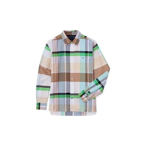 Tommy Hilfiger Shirts Men Multicolor Plaid