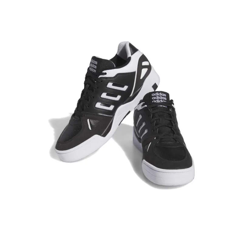 Adidas Midcity Low Core Black Cloud White-2