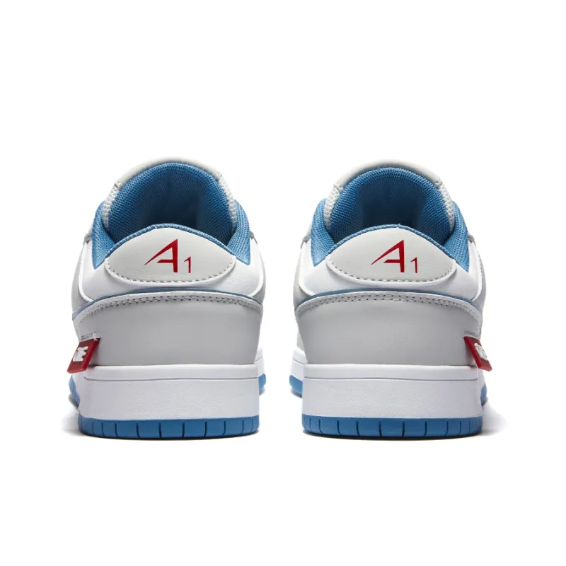 A1 Puffy Shoes Abrasion Resistant Balance Breathable Low Top Skateboard Shoes Unisex-4