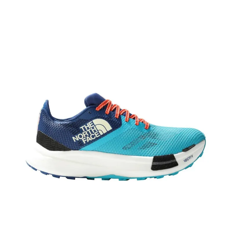THE NORTH FACE Cushioned Slip Resistant Breathable Low Top Running Shoes Men's Blue-1