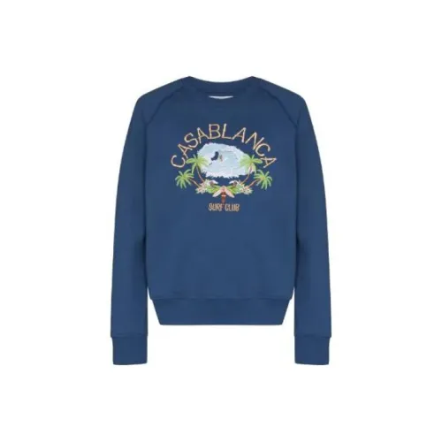 CASABLANCA Sweatshirts Men Blue