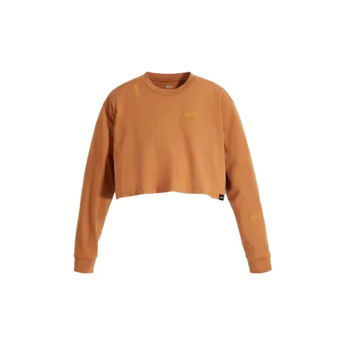 Levis T-Shirts Women's Orange