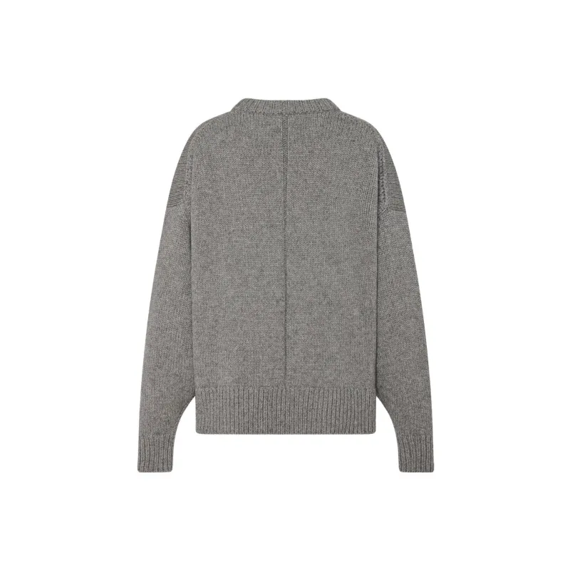 THE ROW Puff-Sleeved Crewneck Jumper-1