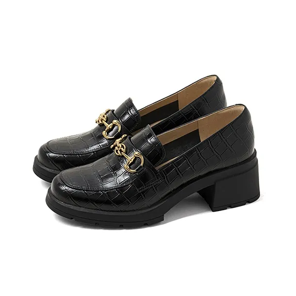 COMELY Loafers Women's Low Top Black-1