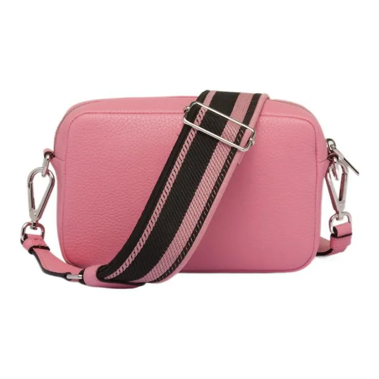 PRADA Leather Crossbody Bag Shoulder Bag Women's Pink-1