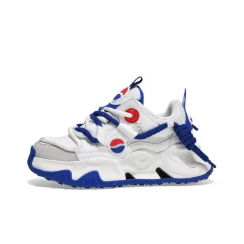 Pepsi Jelly Color Series Casual Shoes Unisex Low Top Pink Blue/White Blue/Black