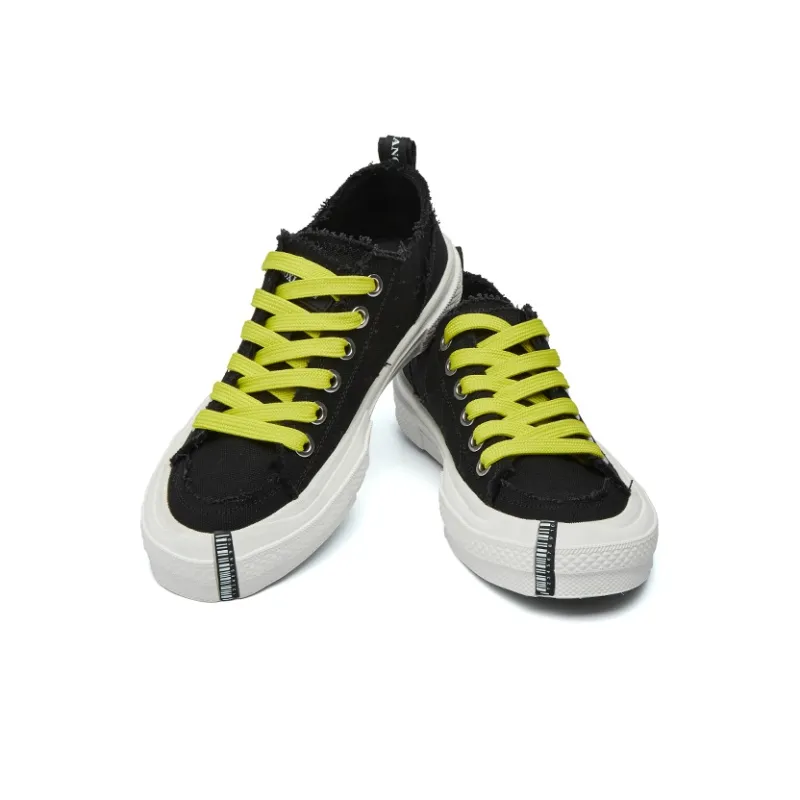 Oak Elephant Slip-Resistant Breathable Low-Top Canvas Shoes Unisex-3