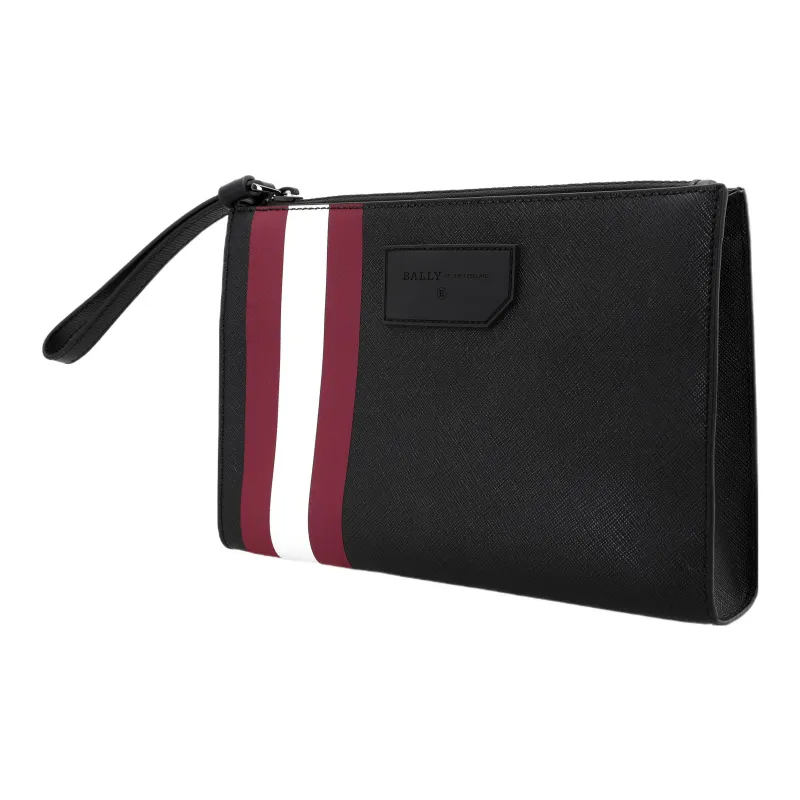 BALLY Artificial Leather Clutch Regular Men's Black-2
