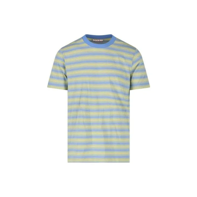 MARNI Pack Of Three Striped Crewneck T Shirts-1