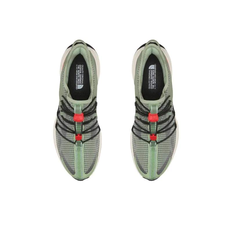 THE NORTH FACE Oxeye Tech Shock Absorbers With Slip Resistant Features Low Top Running Shoes Men's Green-2