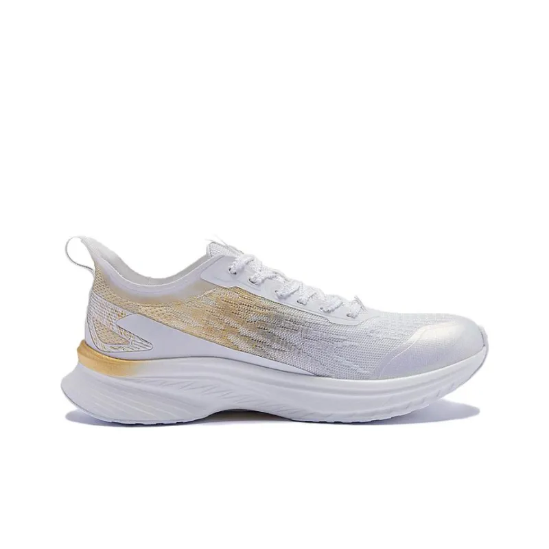 QIAODAN Rapid FW Cushioning Breathable Low Top Running Shoes Men's Jordan White-1