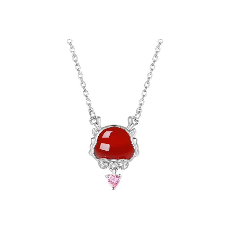 KINGFOCUS Chalcedony Necklaces Women's-2