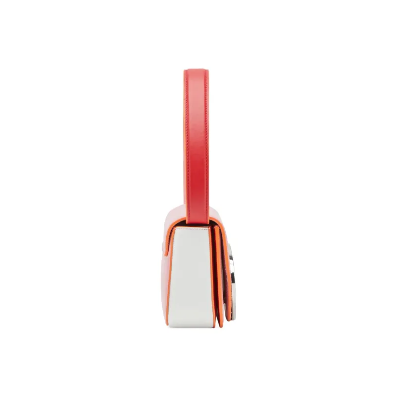 DIESEL Cow Leather Portable Crossbody Bag Shoulder Bag Women's Pink-2