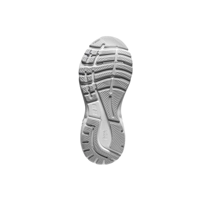 Brooks Adrenaline GTS Cushioning, Wear Resistant Low Top Casual Running Shoes Women's White-3