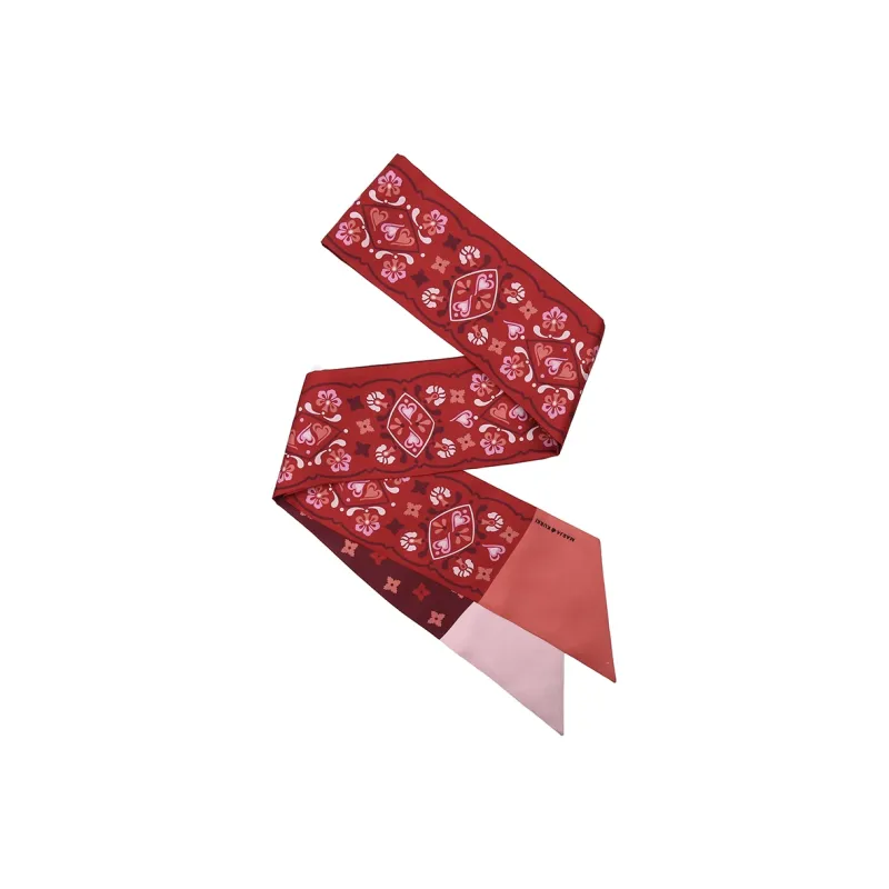 MARJAKURKI Silk Scarves Women's-1