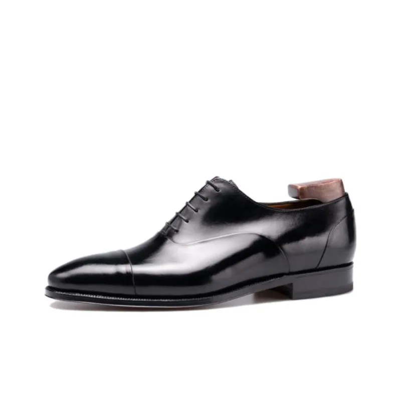 Enzo Bonafe Dress Shoes Men's Black-0