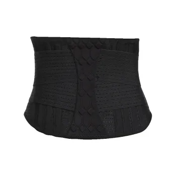 Swee Back Support Braces Breathable Protective Compression Slip-Resistant 1 Pack Black Unisex
