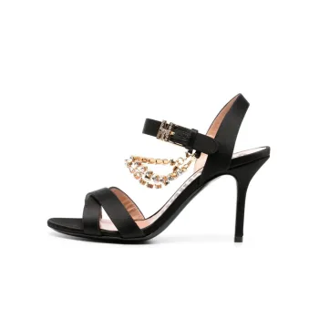 MOSCHINO 145mm Crystal-embellished Sandals