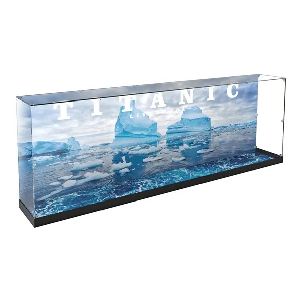 KGBOX Building Block 10294 Titanic Cruise Ship Transparent Acrylic Display Case Dust Cover Model Accessories-3