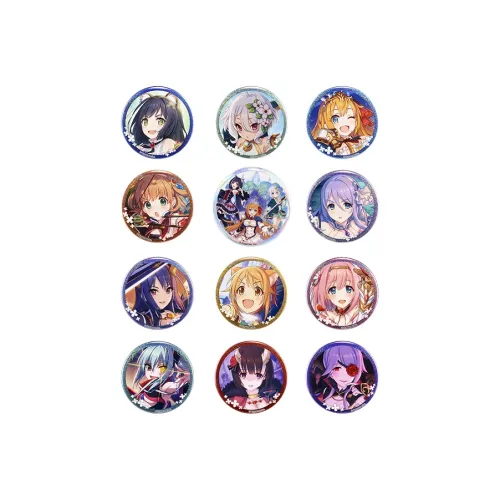 BEMOE Princess Connect! Re Dive Character Tinplate Badge IP Merch