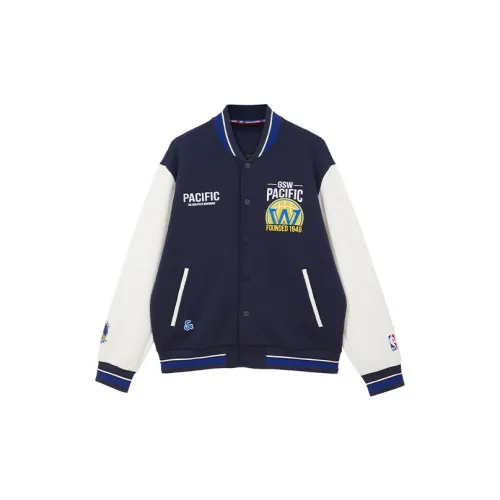 JACK&JONESxnba Jackets Unisex Navy Blue Blazer