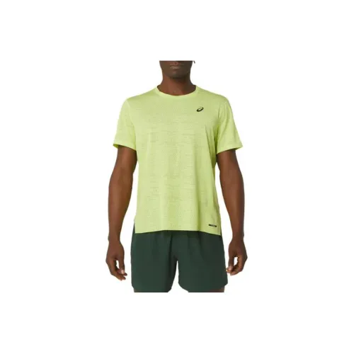 Asics T-Shirts Men Yellow